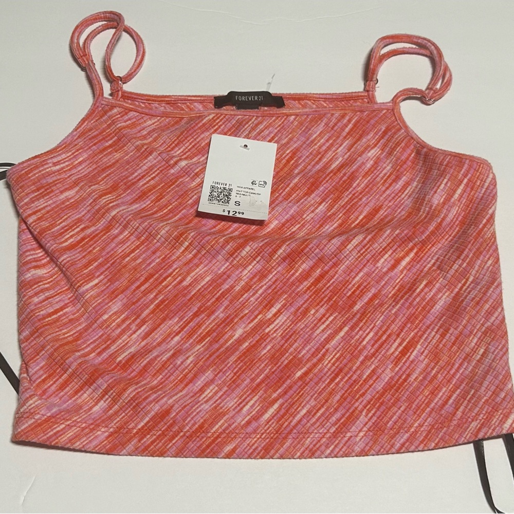 Forever 21 Women Knit Top/Cami/SP Red Size S- NEW WITH TAGS